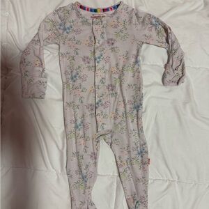 Magnetic Me Pastel Floral Kids Footie